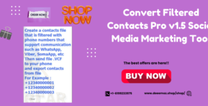 Convert Filtered Contacts Pro V1.5 Social Media Marketing Tool.png